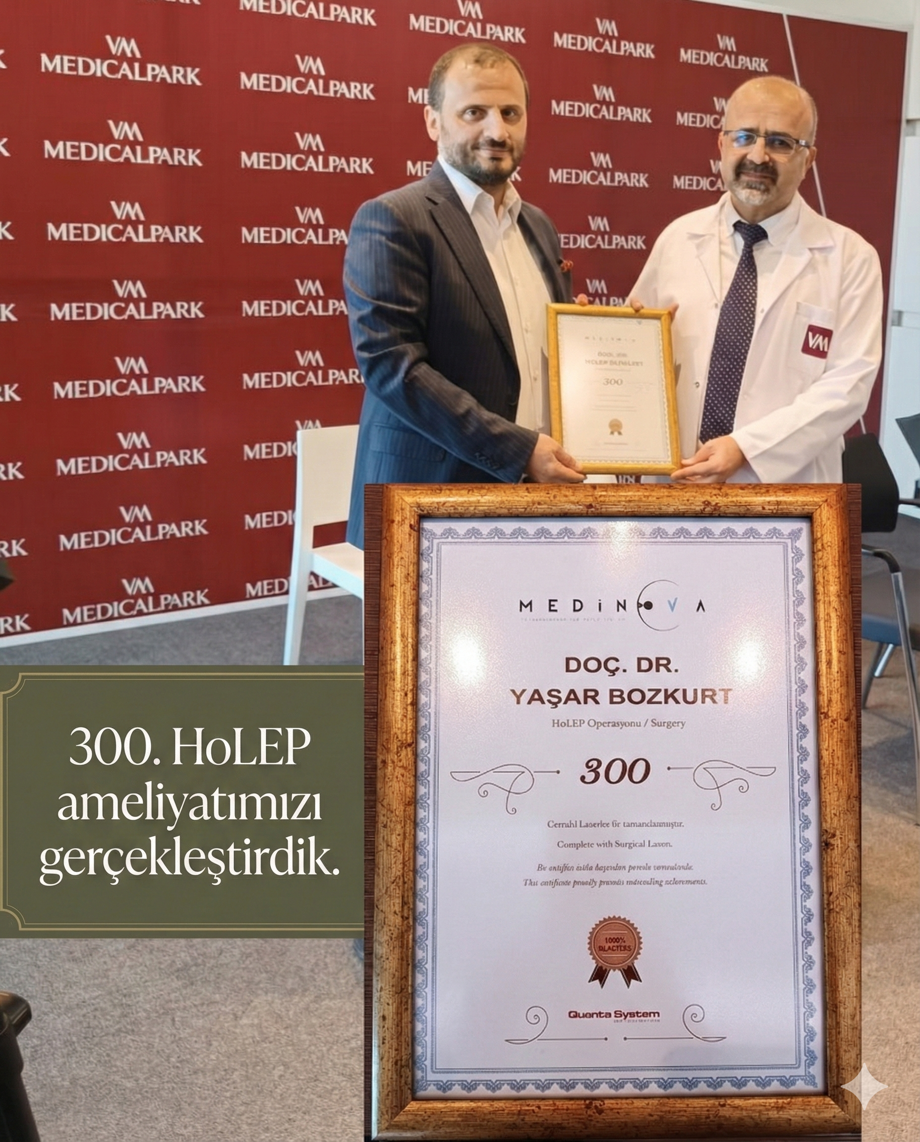 300. HoLEP Ameliyatı - Robotik Cerrahi Teknolojisi